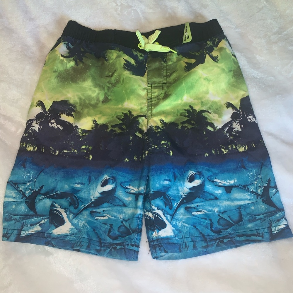 Youth ZeroXposur Shark Swim Trunks Board Shorts